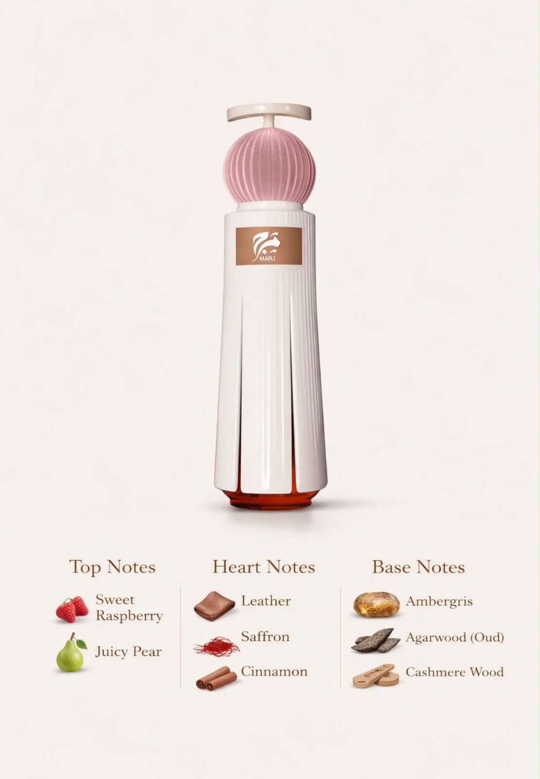 Ahmed Al Maghribi Marj Eau De Parfum 60ml – Luxury Unisex Arabic Perfume | Long Lasting Fragrance